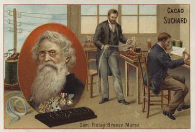 Samuel Morse, inventor estadounidense y pionero de la telegrafía de European School
